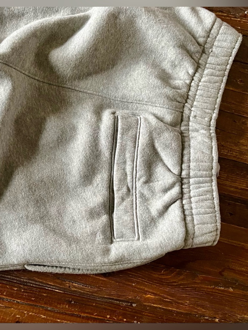 Nike Gray Fleece Joggers with White Swoosh Sz XXS EUC - Picture 7 of 10